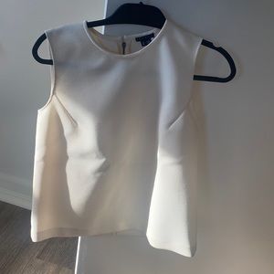 Theory medium white work shirt